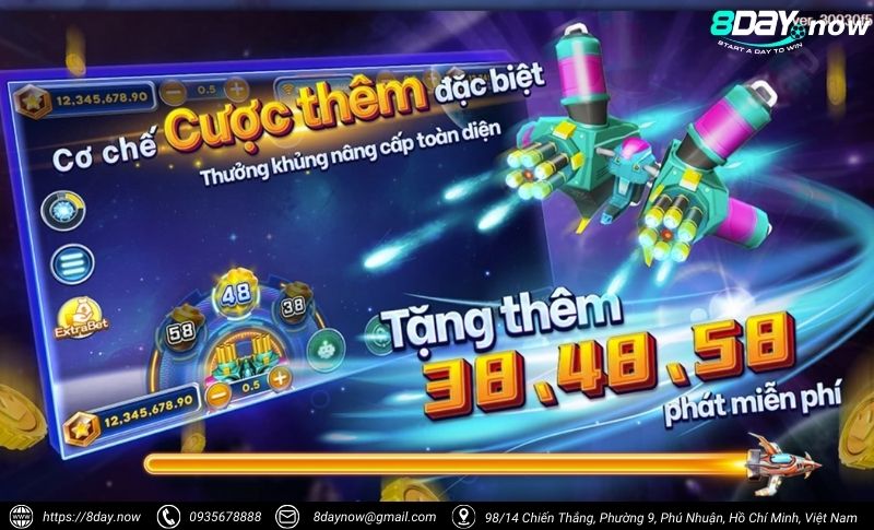 Cac buoc tham gia choi game Ban Ca Vu Tru 8Day - Buoc 3