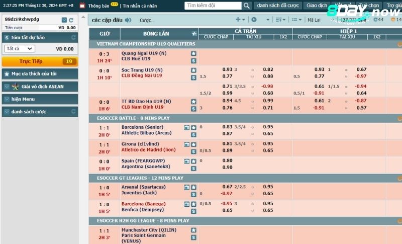 Cac buoc tham gia dat cuoc tai CMD The Thao 8Day - Buoc 3