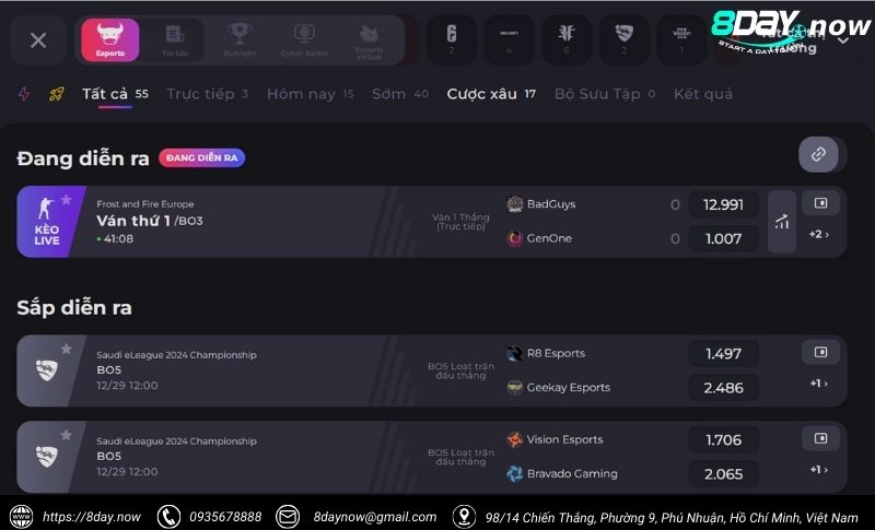 Cac buoc tham gia cuoc tai IM Esports 8Day - Buoc 3