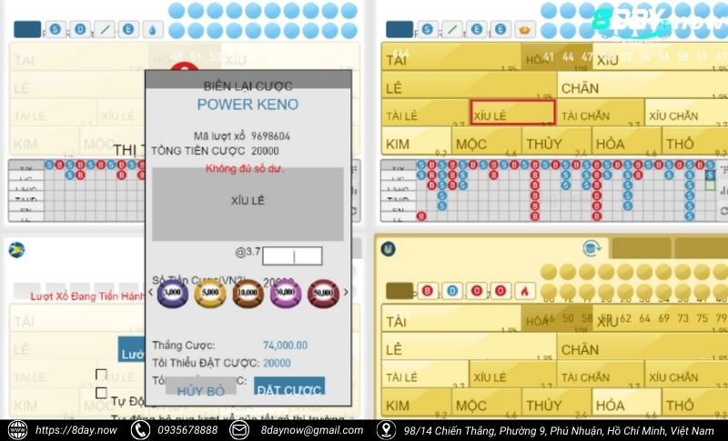 Hinh anh trong game Keno 8Day - Anh 2