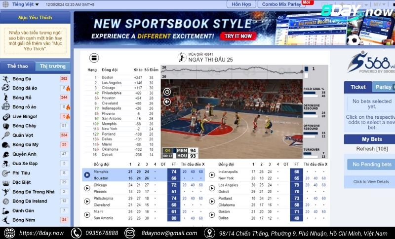 SBOBET Sports - Sảnh cược thể thao uy tín hàng đầu 5 Giao dien cong cuoc SBOBET The Thao 8Day - Hinh 4