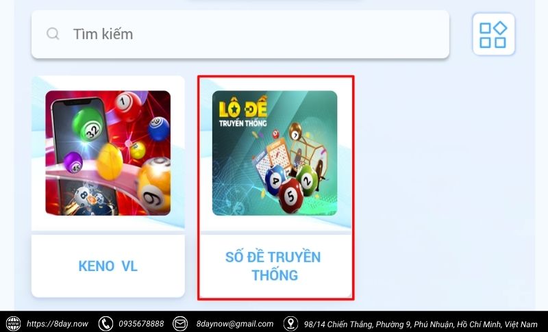 Cac buoc tham gia choi game So De Truyen Thong 8Day - Buoc 3